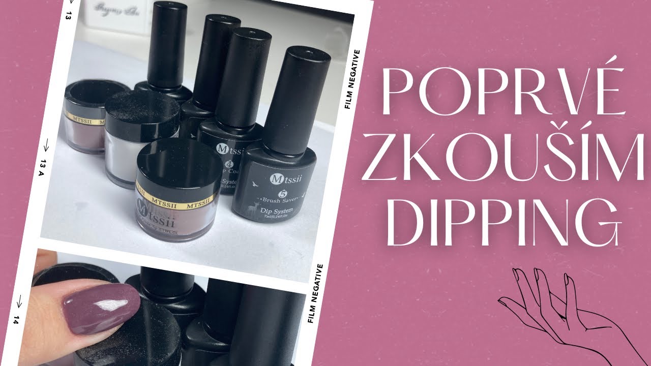 ZKOUŠÍM DIP SYSTÉM: umělé nehty BEZ lampy?! 😮💅🏻 | Kate nehty