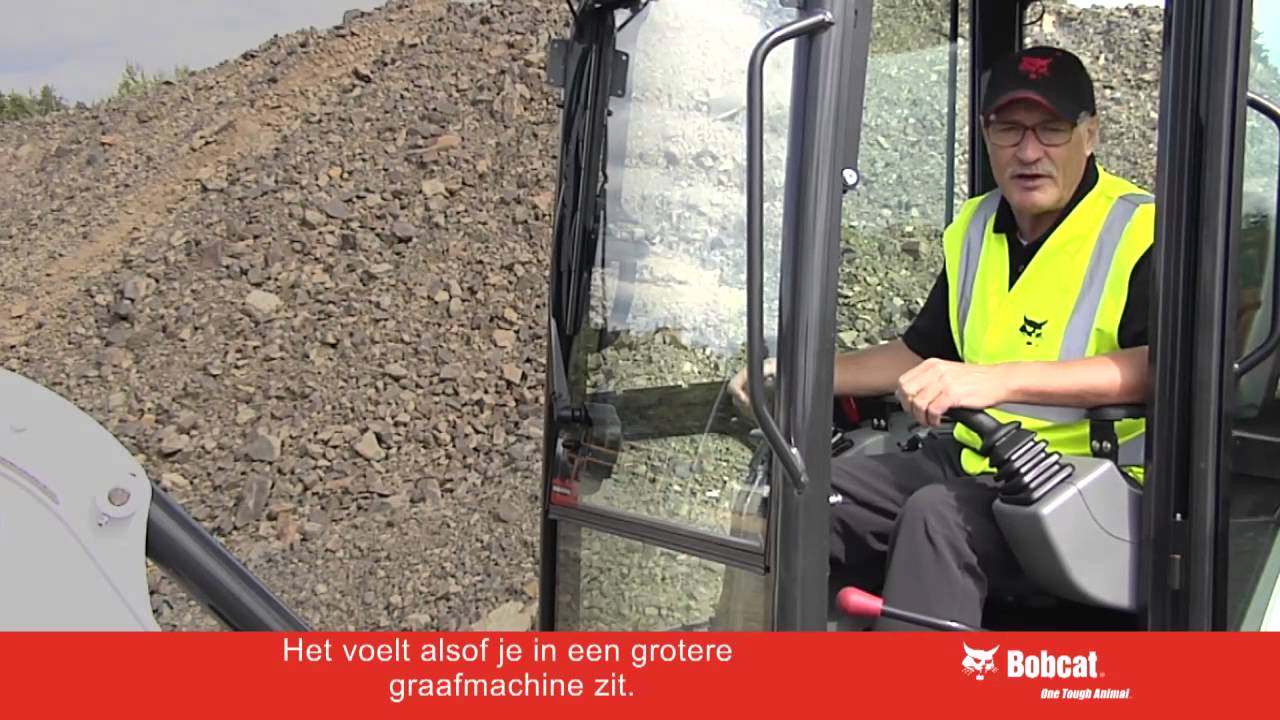 Bobcat E19 minigraver