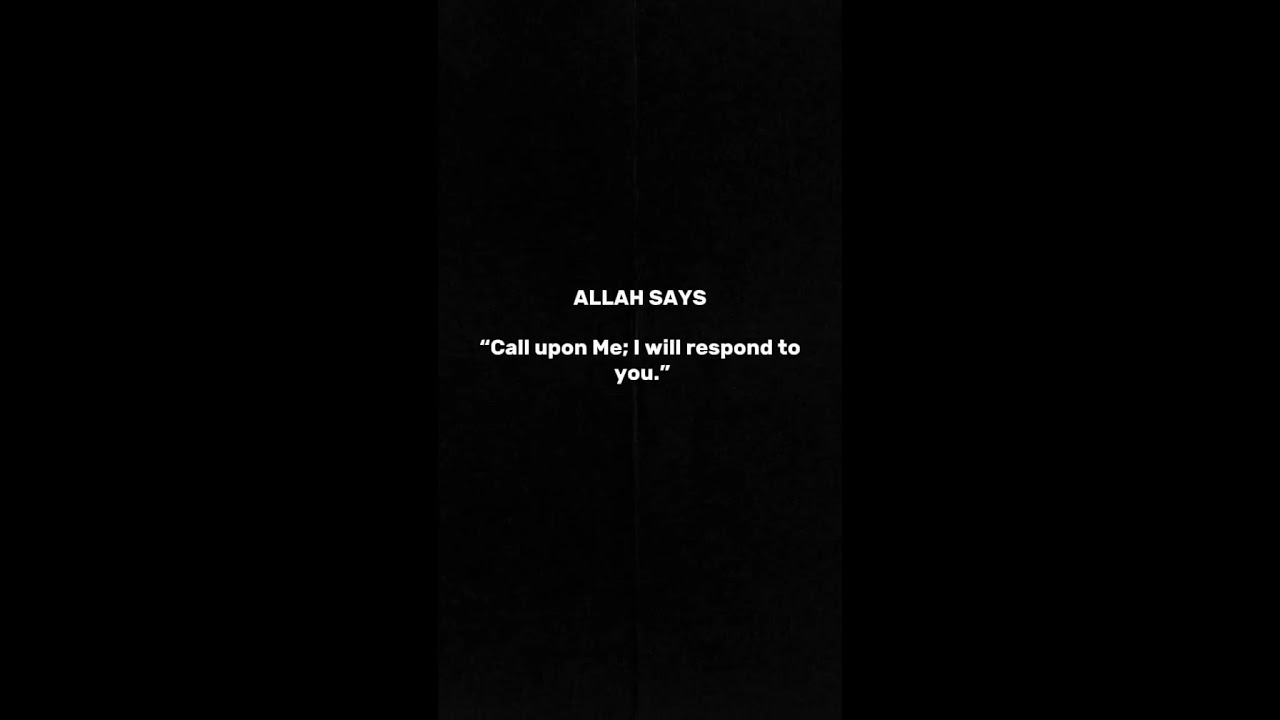 Make Dua Today &mdash; Allah Will Respond 🤲✨