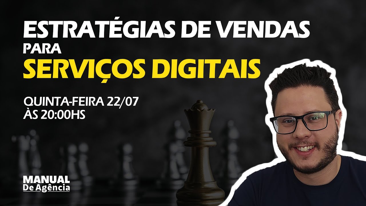 LIVE 003 - Estratégias de Vendas para Serviços Digitais