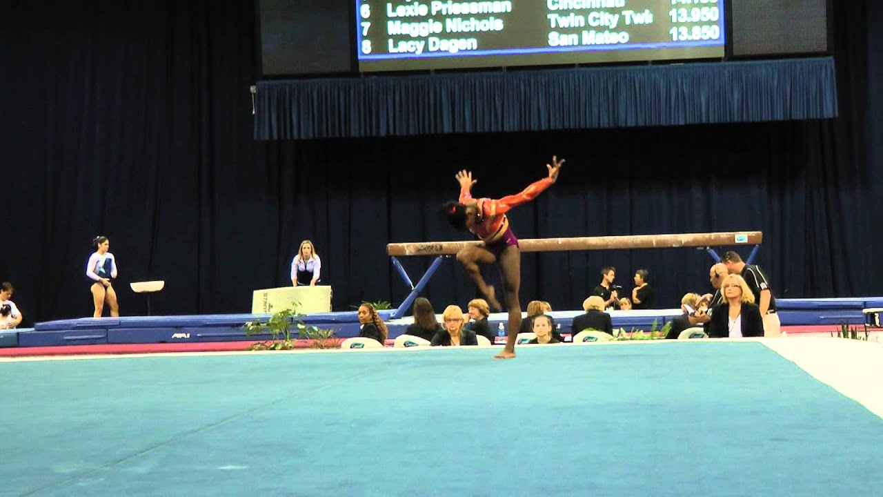 Simone Biles -- Floor Exercise -- 2012 U.S. Secret Classic