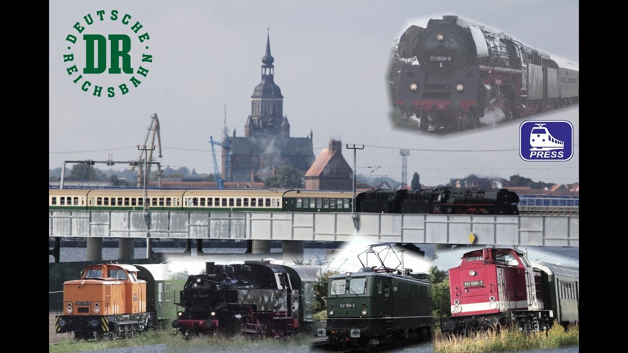 [HD] Die Reichsbahn ist auf Rügen los... DR Feeling pur mit Br01, BR86, V60, V100,BR142 & viel Pfiff
