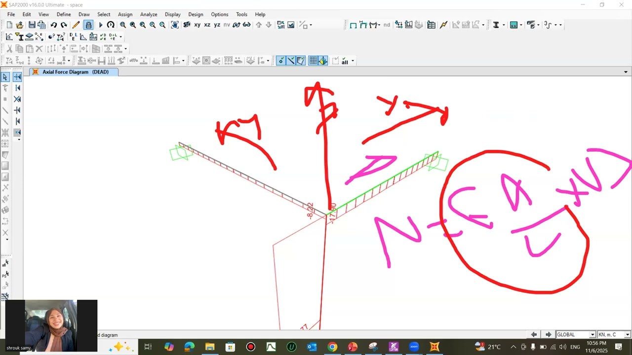 SPACE FRAME - PART 5 - ENG. SHROUK SAMY