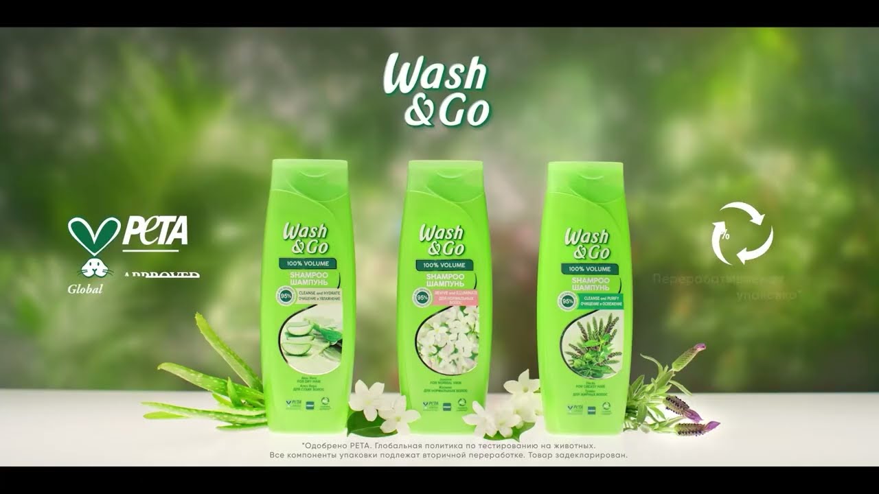 Волосы мечты с Wash&Go!