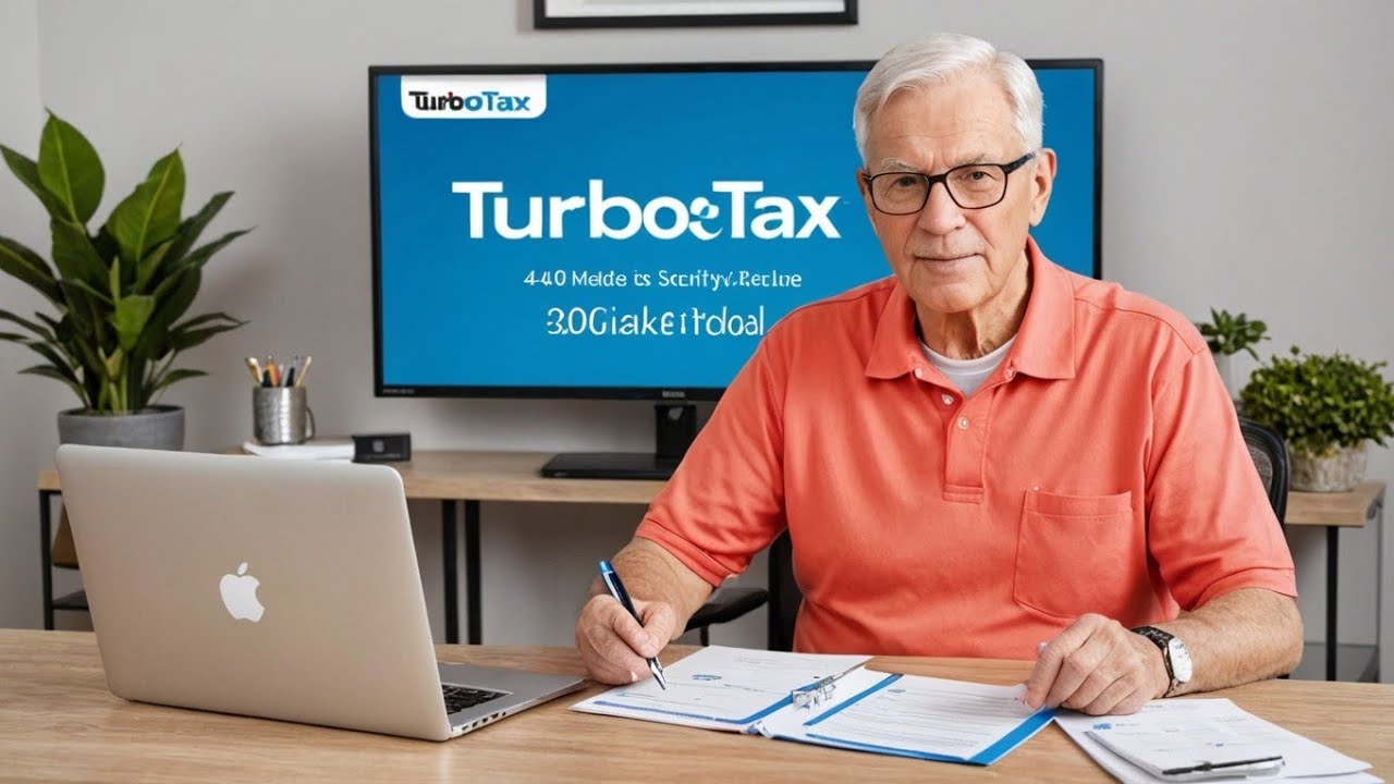 TurboTax Complete Tutorial for Seniors | File Taxes with Social Security Medicare