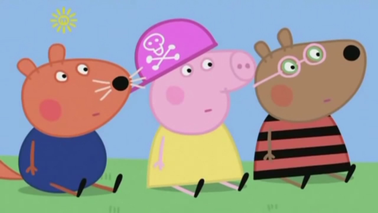 Peppa Pig listens to The Shamen Ebeneezer Goode