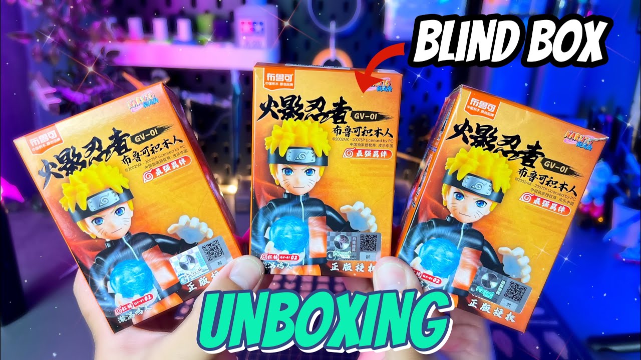 UNBOXING - BLOKEES NARUTO, TERBARU !