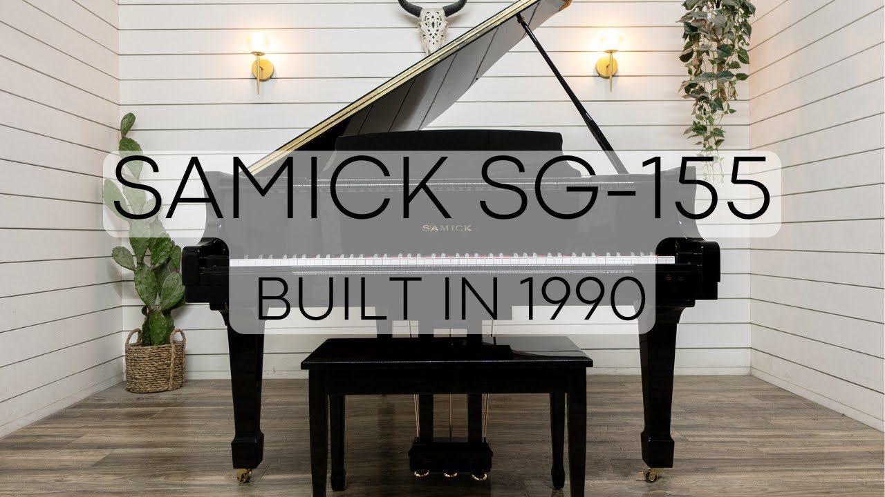 Samick SG-155 Baby Grand Piano Built in 1990