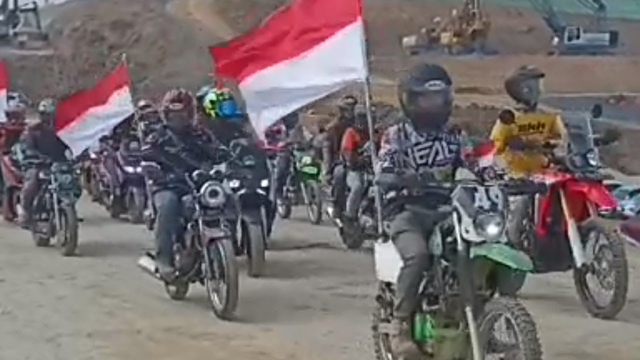 Detik Detik kirap SANG SAKA MERAH PUTIH Tiba Di IKN