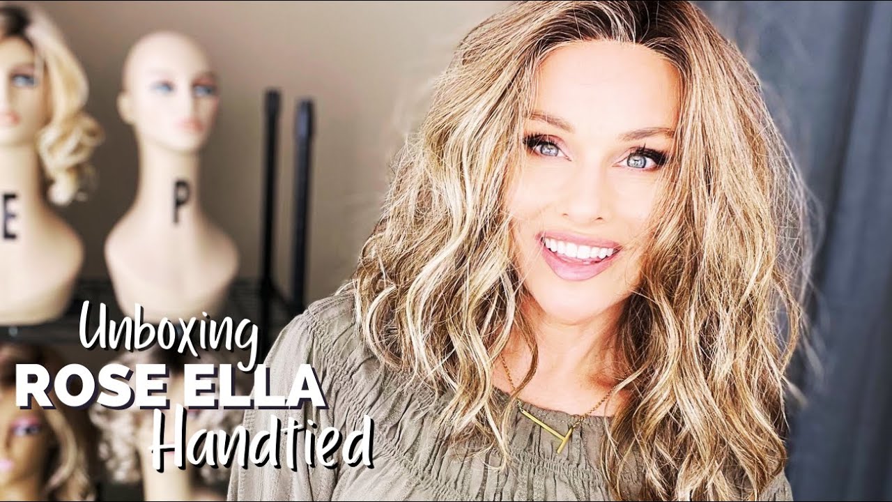 Belle Tress ROSE ELLA HANDTIED Wig Review | UNBOXING! | COMPARE original ROSE ELLA & 2 COLORS!