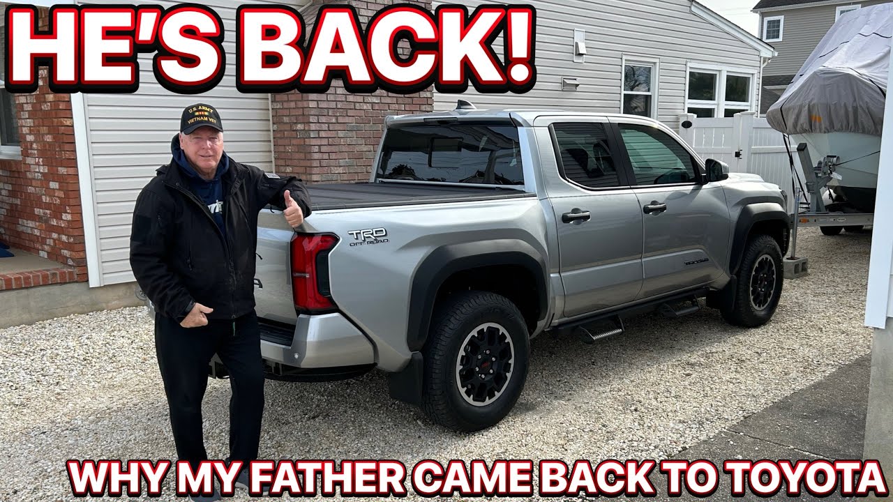 Мой отец купил Toyota Tacoma TRD Off Road 2025 года выпуска!