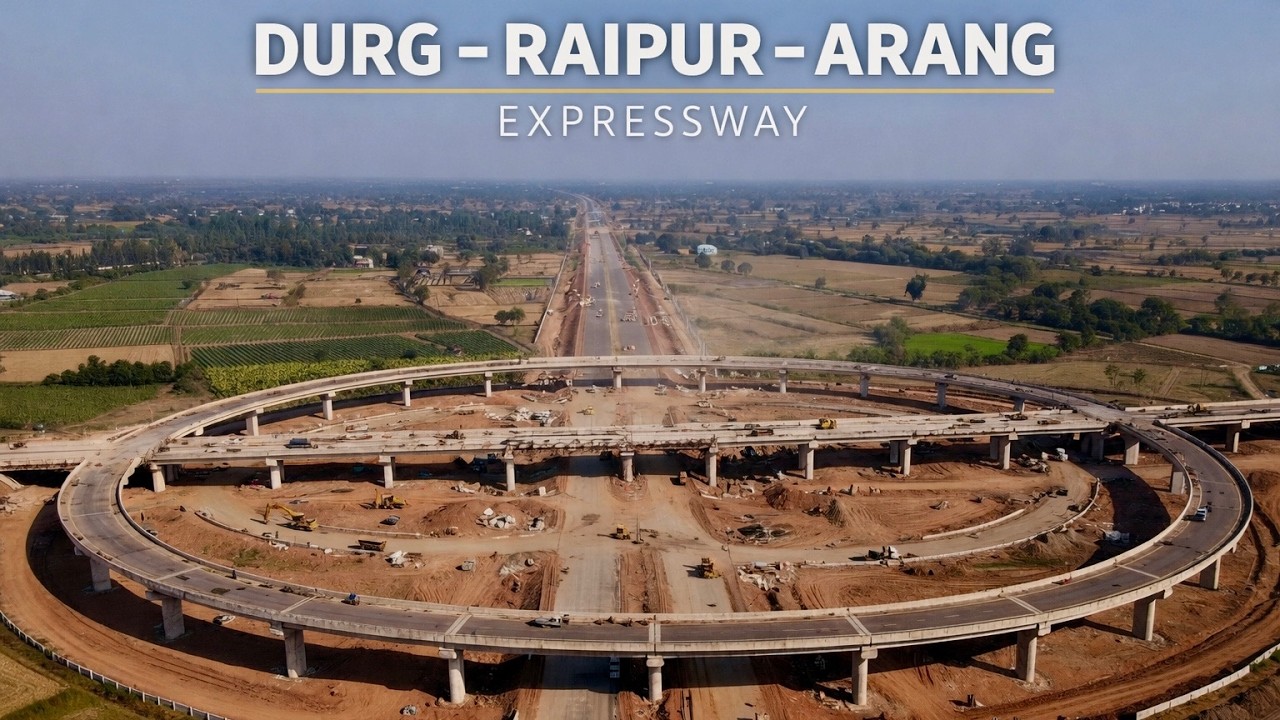 Package-B Reality Check | Durg–Raipur–Arang Expressway Latest On-Ground Progress