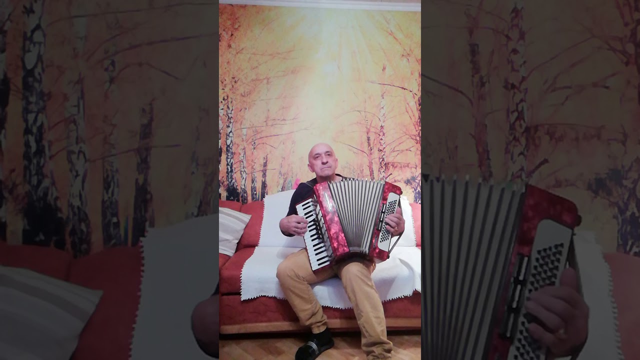 Polka atlikta su akordeonu Jonas Kubilius