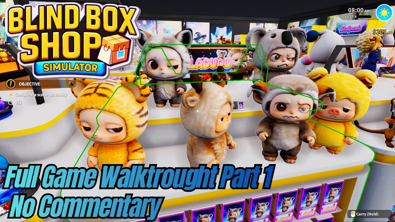 I Opened 1000+ Blind Boxes &mdash; What Did I Get? | Full Game Walkthrough Part 1 | No Commentary