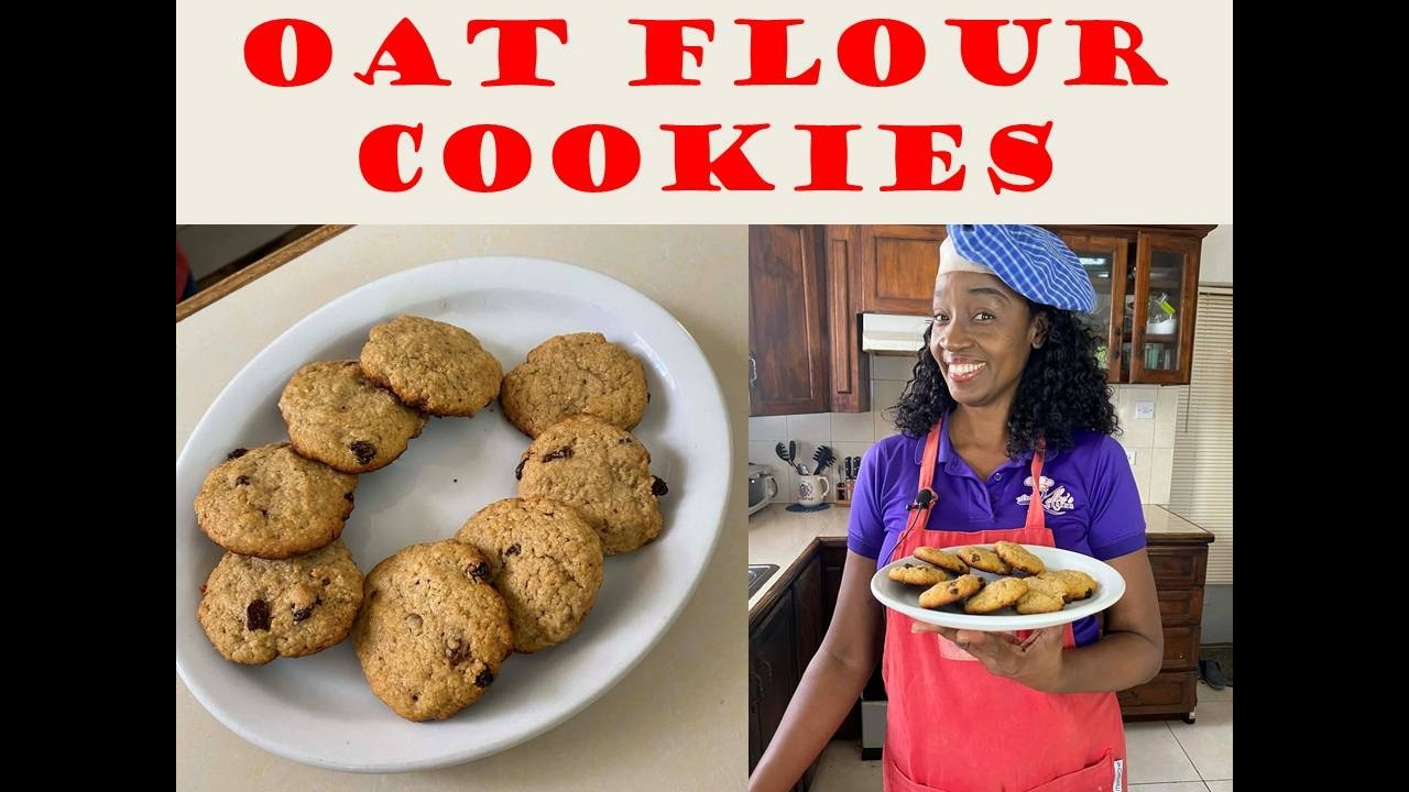 How to make OAT FLOUR COOKIES, gluten free and delicious