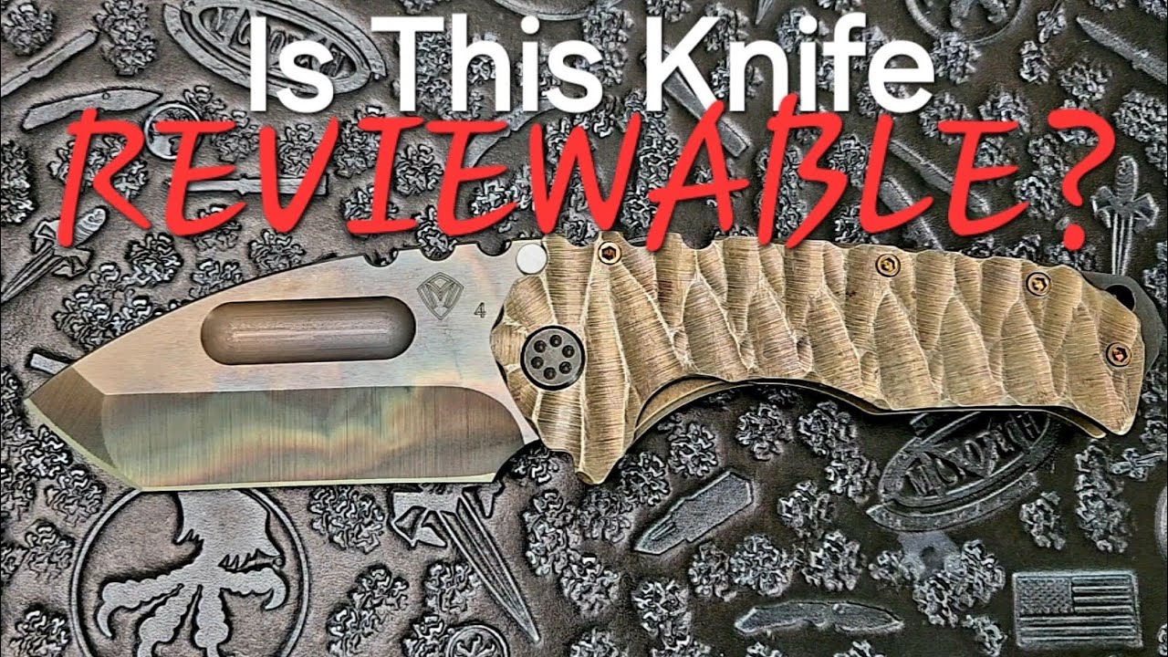 Is This Knife Too Crazy For A Real Review? Medford Praetorian Ti
