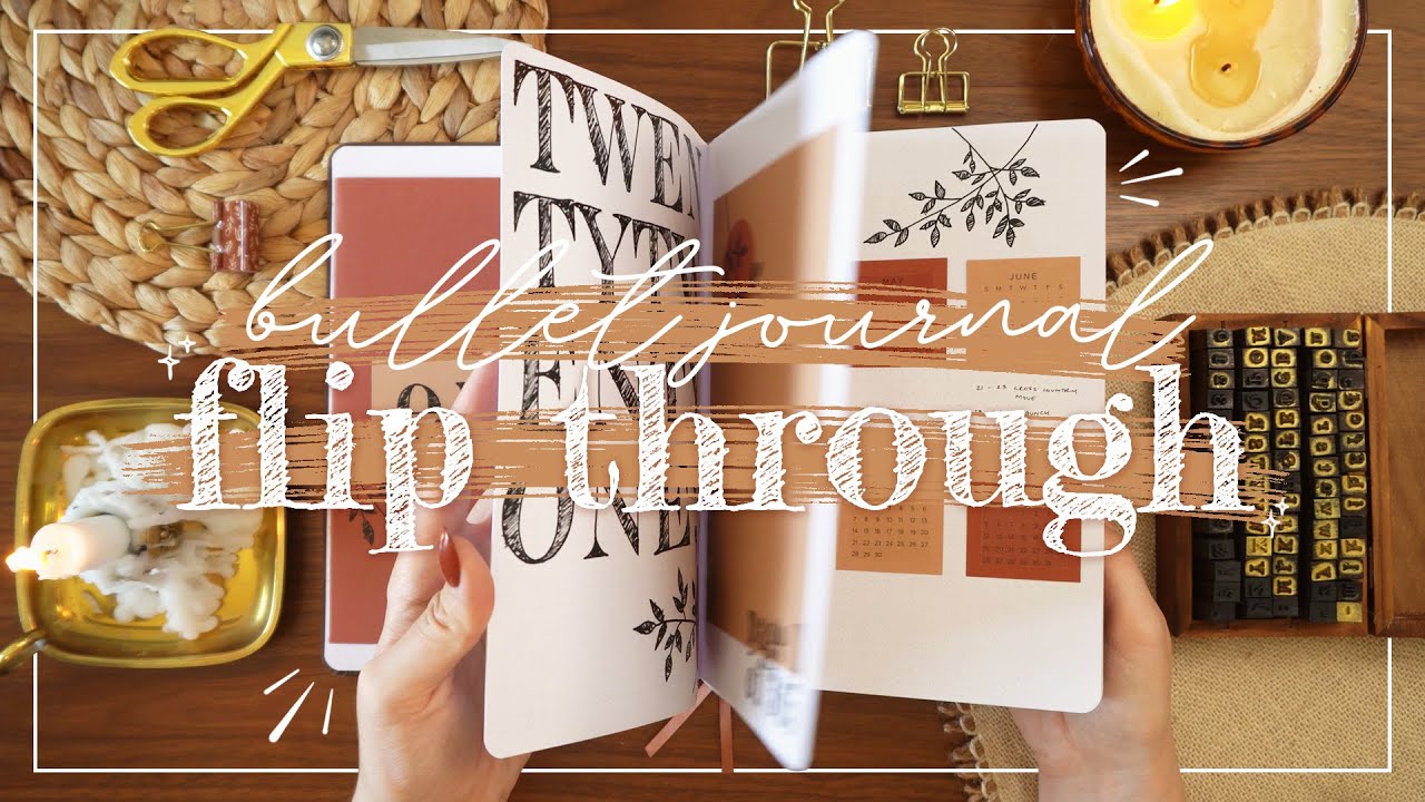 My 2021 Bullet Journal Flip Through | January to June