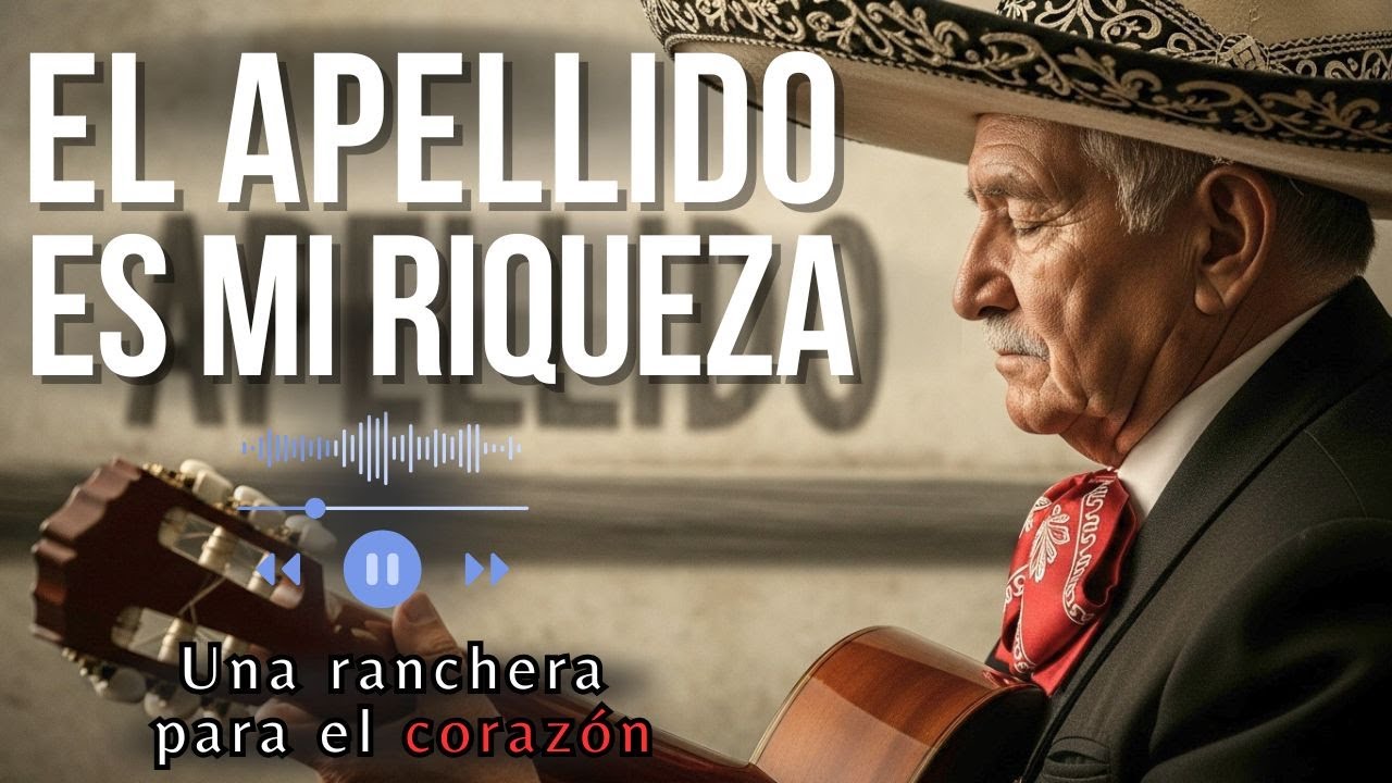 La Ranchera del HOMBRE HONRADO: Mi padre no me dejó RIQUEZAS, pero sí un APELLIDO limpio 👑