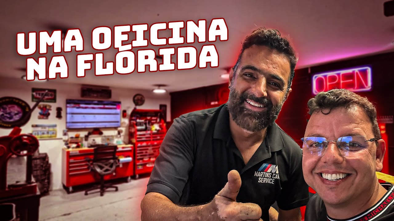 Como é uma OFICINA MECÂNICA nos Estados Unidos? Viemos ver de perto!