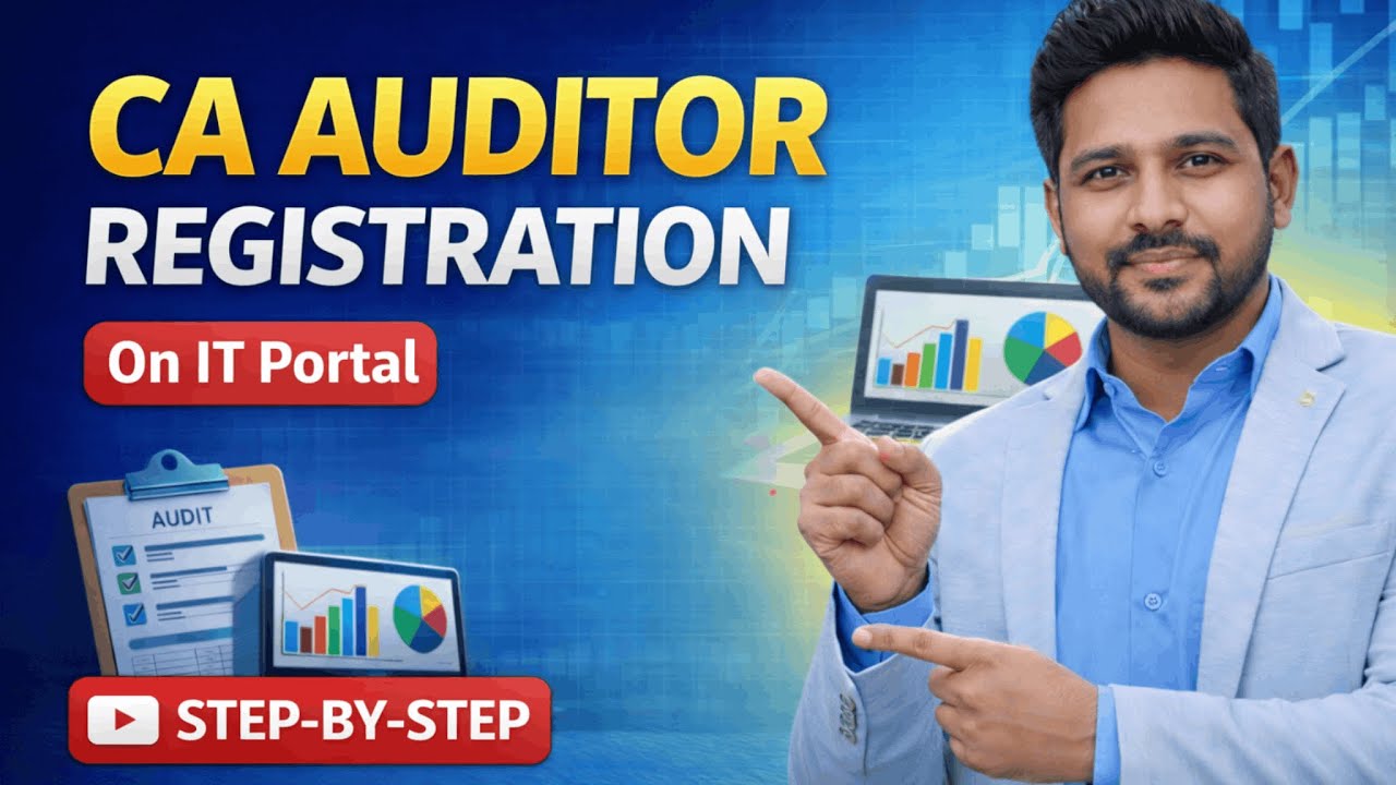 CA Registration as Auditor on IT Portal