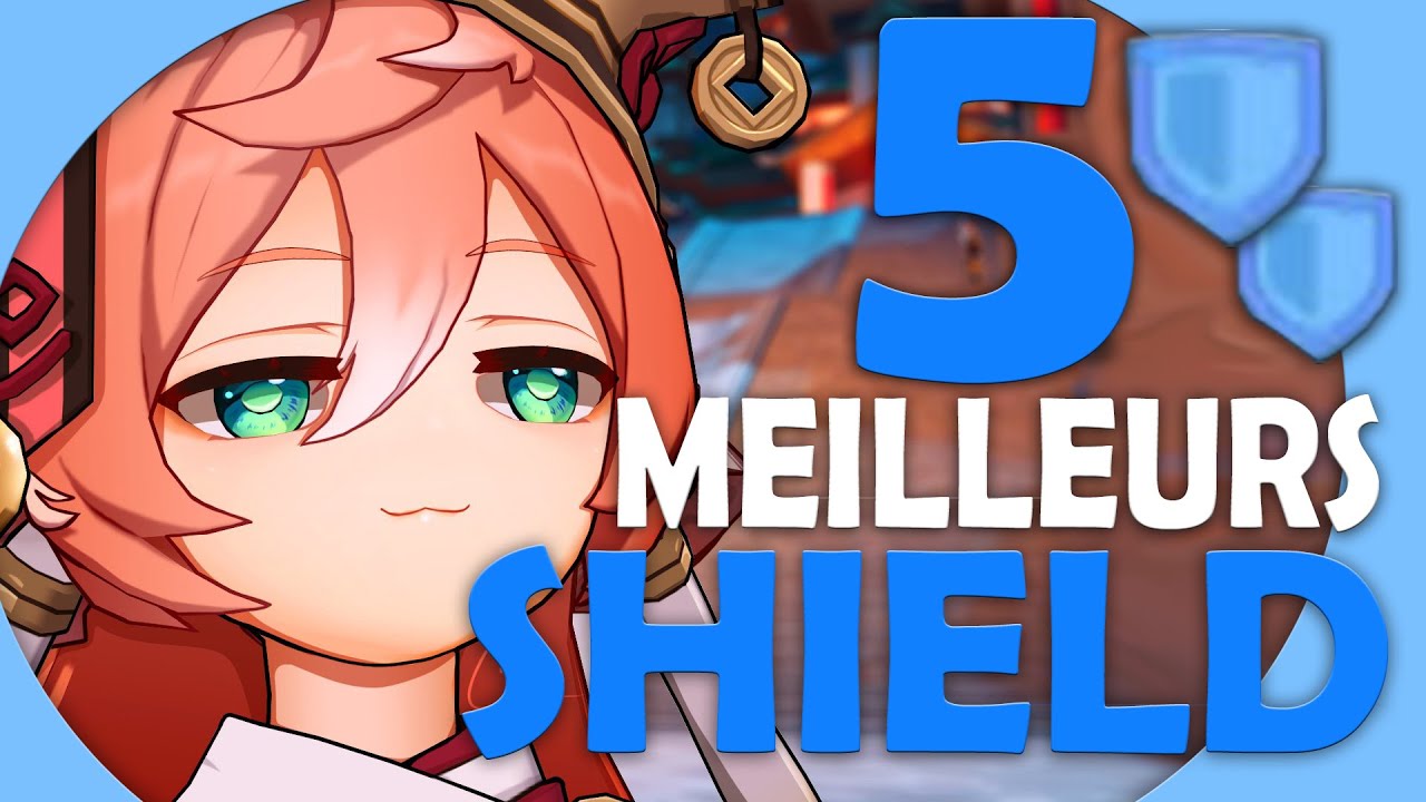 LES 5 MEILLEURS PERSONNAGES SHIELDER DE GENSHIN IMPACT