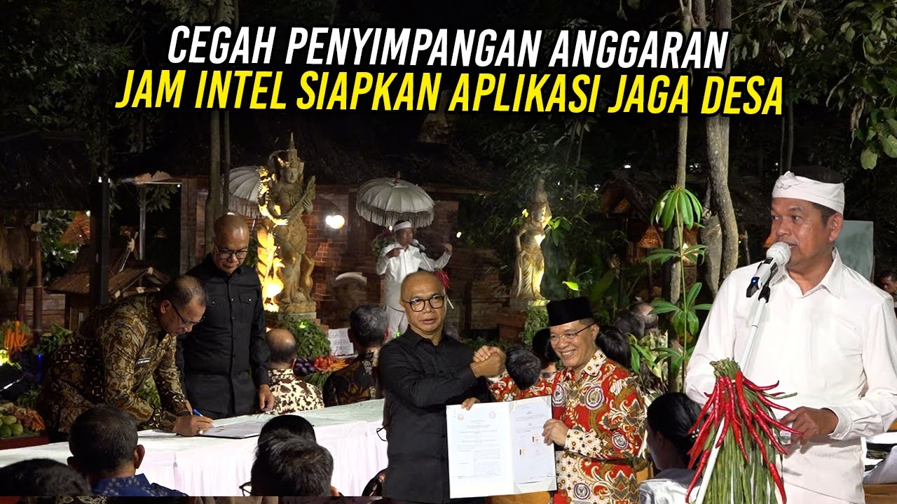 CEGAH PENYIMPANGAN ANGGARAN | JAM INTEL SIAPKAN APLIKASI JAGA DESA