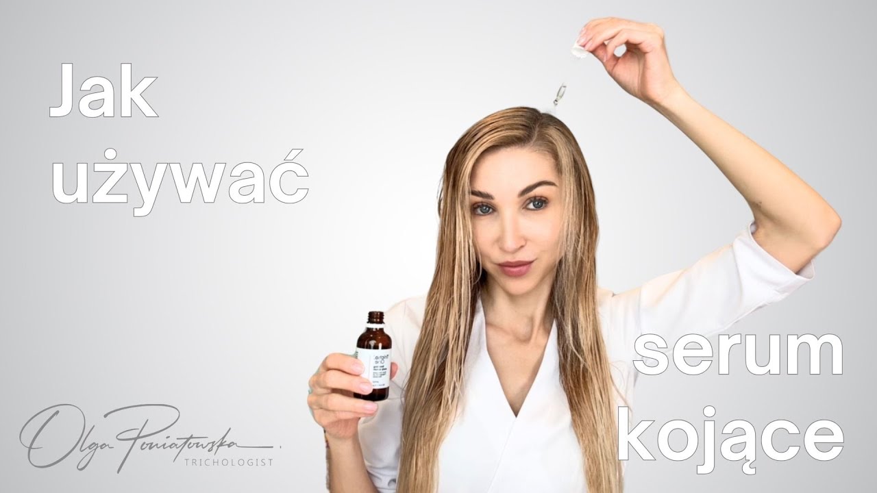 Jak używać serum kojące do sk&oacute;ry głowy Tricho.One