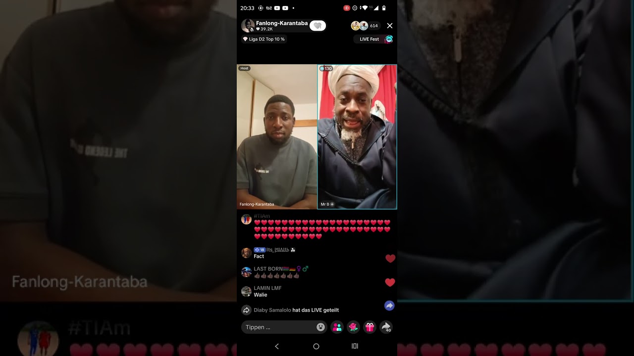 Bassirou Cessay and Bakausou Fofana Europa Afrika 