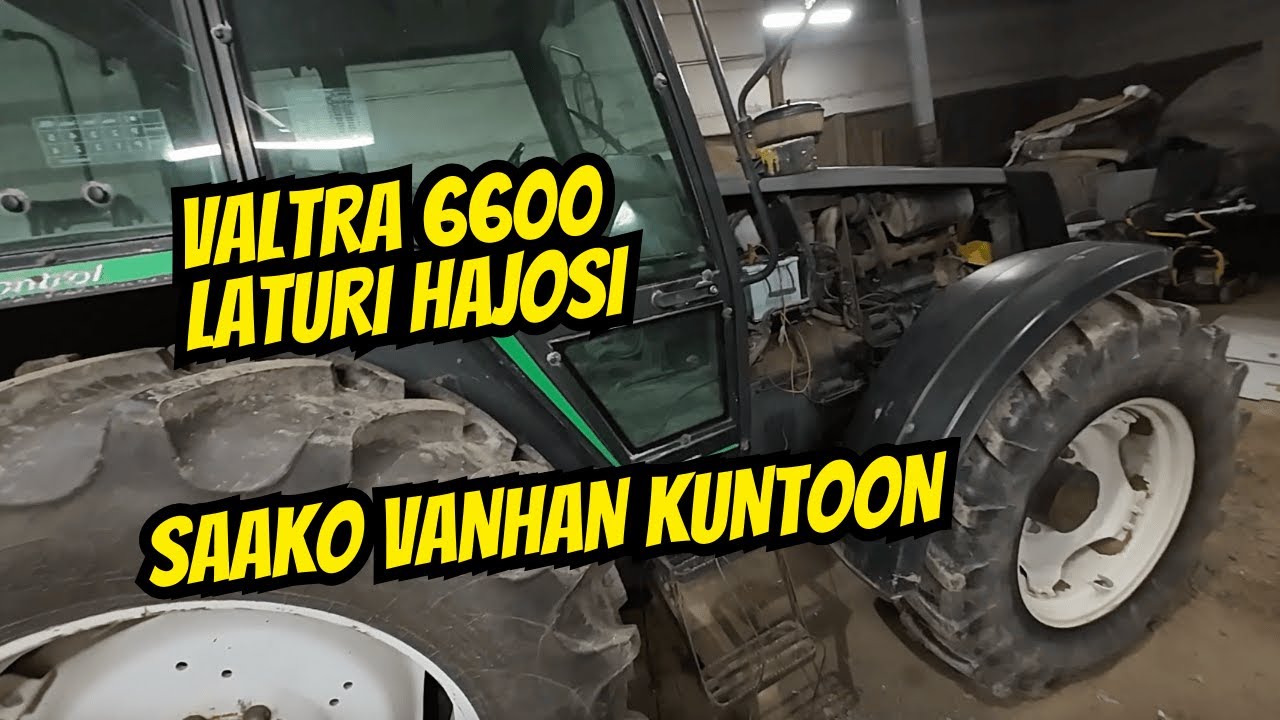 Valtra 6600 laturi hajosi  Saako vanhan kuntoon.