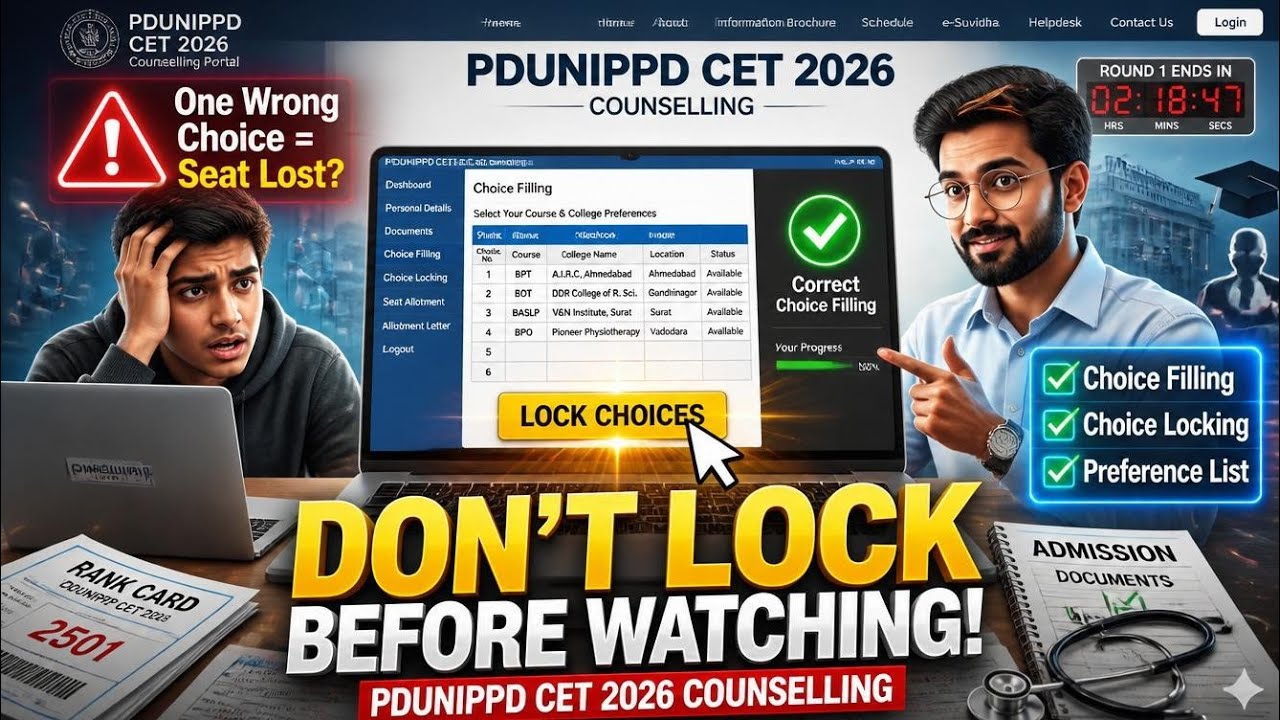 Complete Choice Filling Process Explained 🤩🚀 ( Step by Step ) & Important Instructions ⚠️🚨