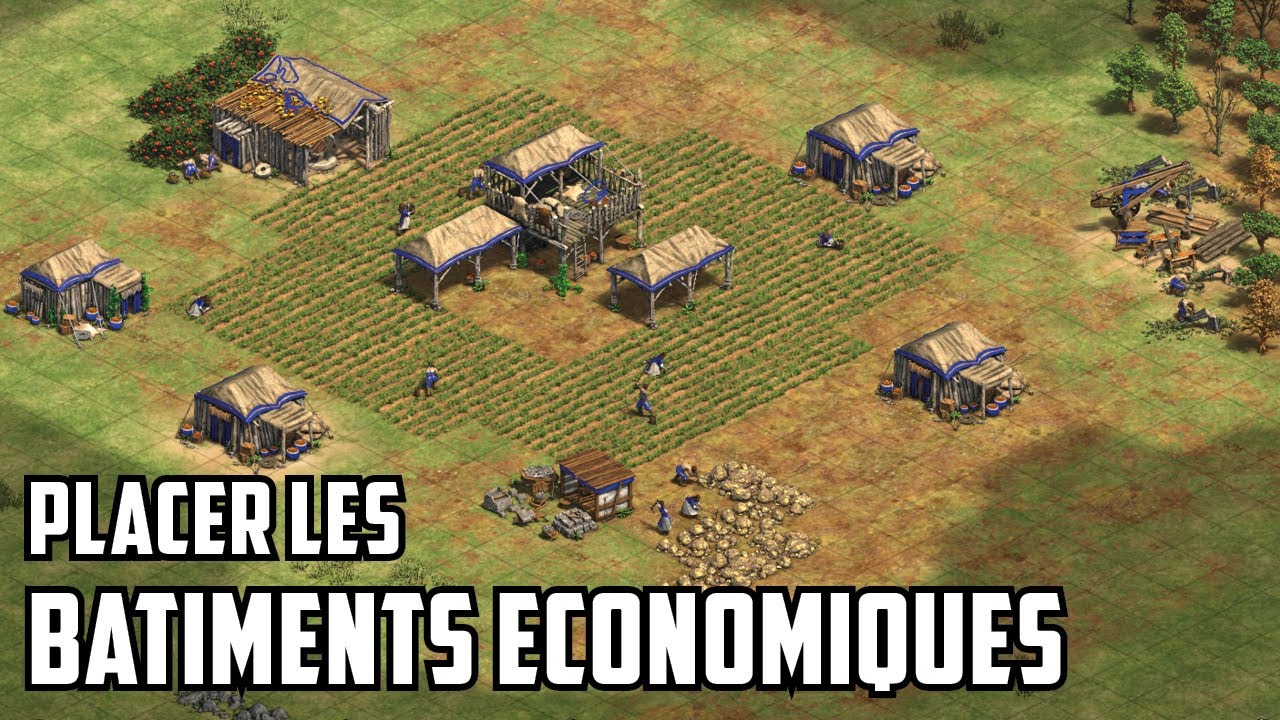 Comment placer les bâtiments économiques ? | AoE 2 Definitive Edition