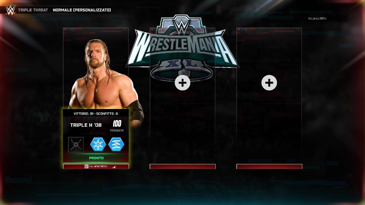 Match  a tre con  Shawn michaels