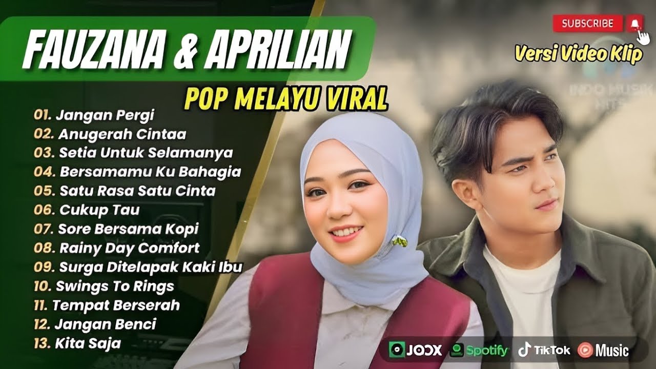 APRILIAN FT FAUZANA - JANGAN PERGI | ANUGERAH CINTA | SETIA UNTUK SELAMANYA | POP TERPOPULER 2024