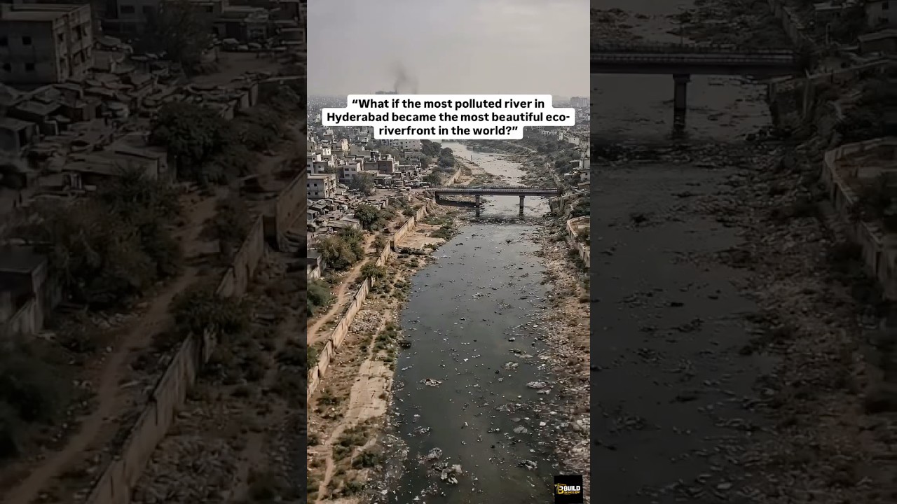 Musi | River | Hyderabad #construction #timelapsebuild #musiriver #hyderabad #hyderabaddevelopment