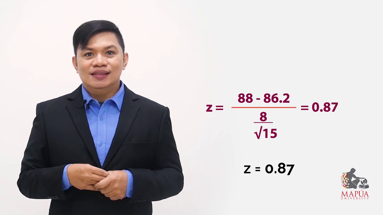 STATISTICS SOLVING PROBLEMS INVOLVING SAMPLING DISTRIBUTION OF THE SAMPLE MEANS