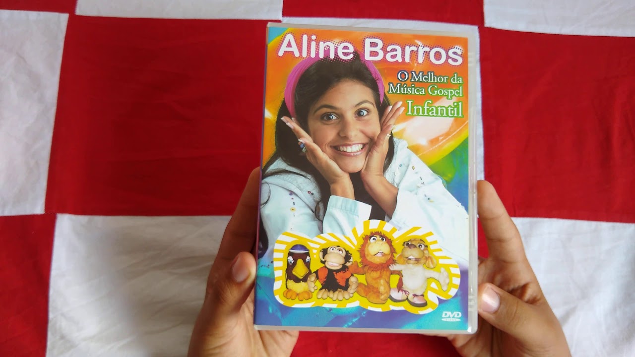 Unboxing - DVD Aline Barros O Melhor da M&uacute;sica Infantil