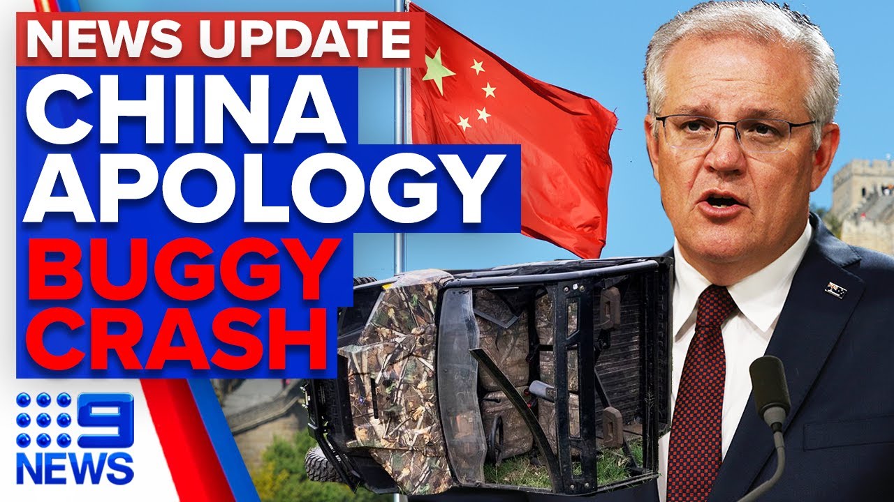 PM demands apology from China over tweet, teens recovering after buggy overturns | 9 News Australia