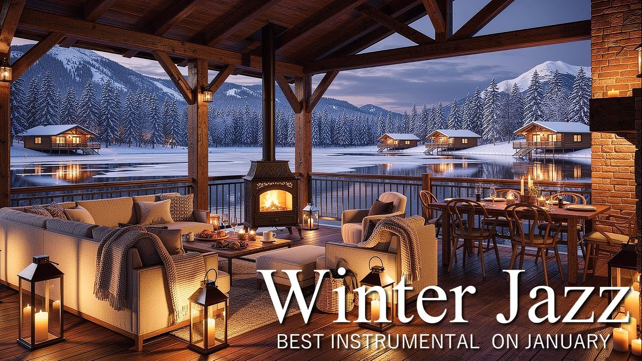 No Ads Winter Jazz Cafe Vibes: Perfect Background for January Mood Transformation