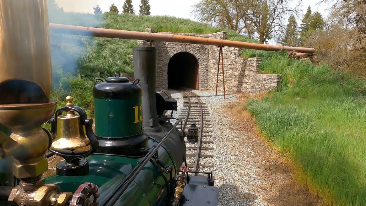 Cab Ride and GoPro Mounts on Steam Locomotive at Reedley Railfest 2025