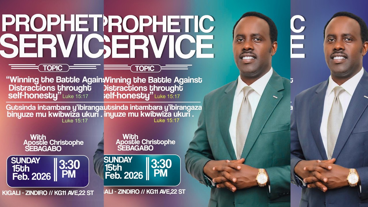 WINNING THE BATTLE AGAINST DISTRACTIONS THROUGHT SELF-HONESTY With Ap Christophe||PROPHETIC SERVICE