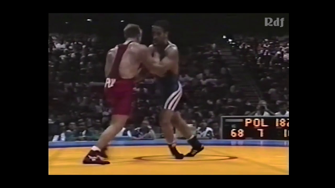 Ryszard Wolny. Zapasy (kat. do 68 kg) - finał. Olimpiada w Atlancie 1996.  Polski komentarz
