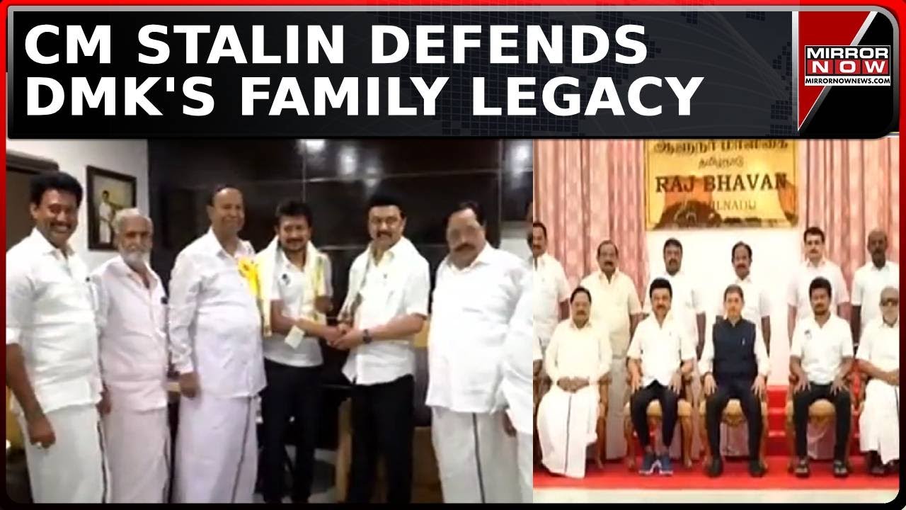 CM Stalin Defends DMK's Family Legacy Amid Oppn's 'Dynasty Politics' Charge On Udhayanidhi |Top News