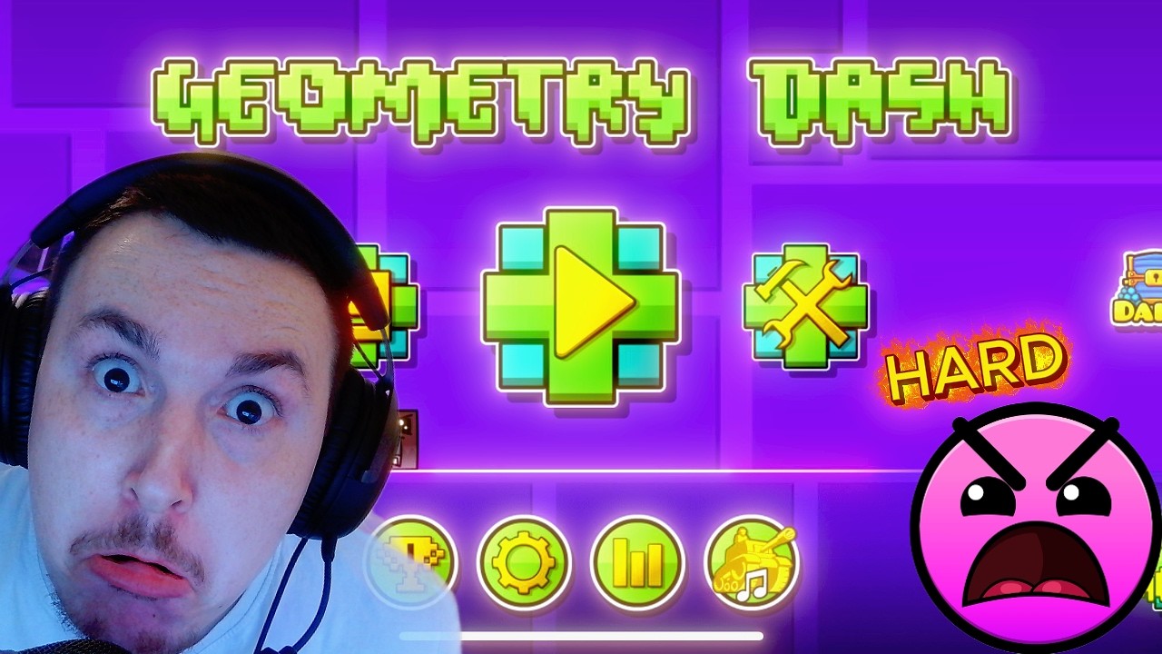 CE JEU ME REND FOU !!! ( Geometry Dash )