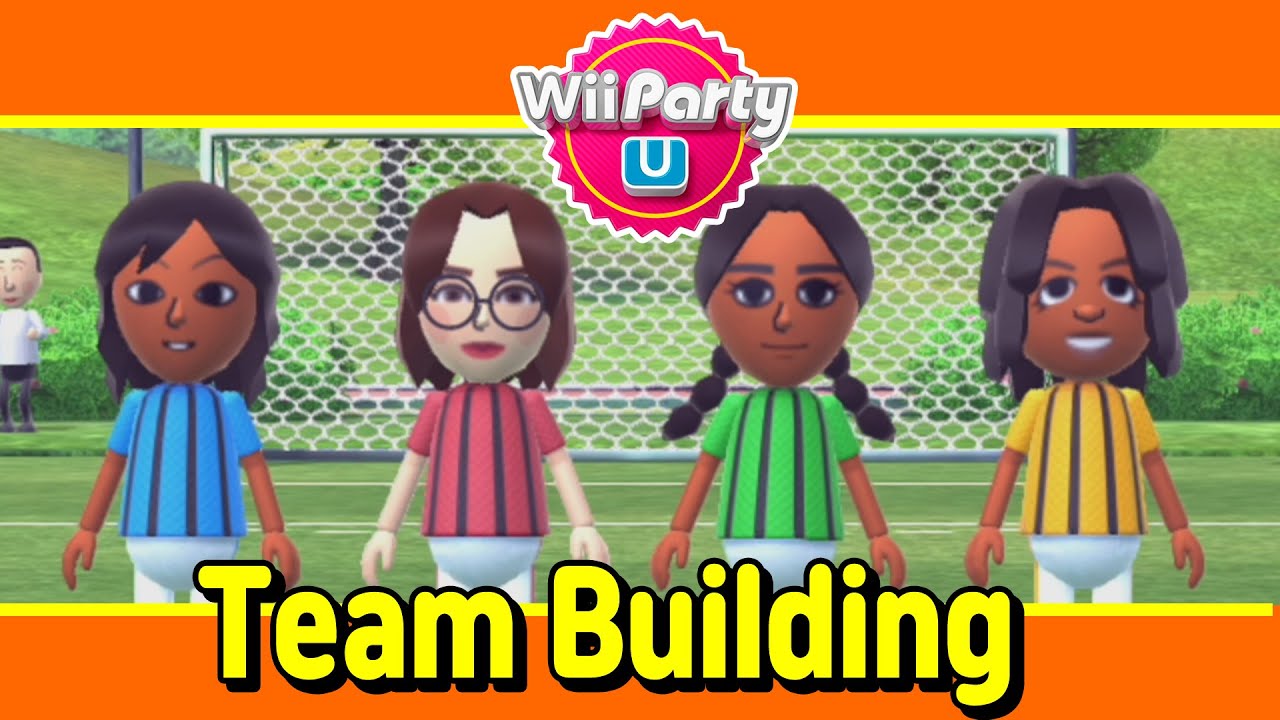 Wii Party U Team Building Challenge: Haru, Anne, Laura and Patricia | Advanced com
