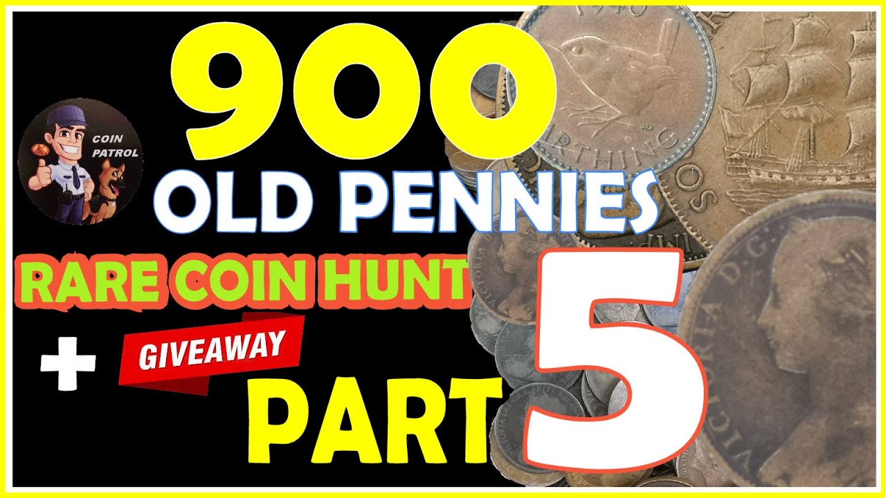 Rare Coin Hunt - 900 Pennies To Search Through - Part 5