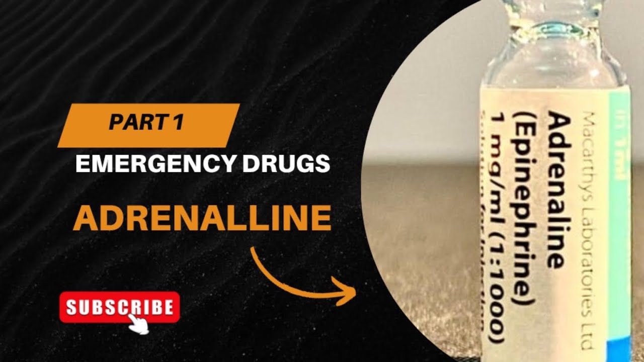 Emergency Drugs Series Daily| Part 1 | Adrenaline  #adrenaline #notes #shorts #pharmacology #fyp