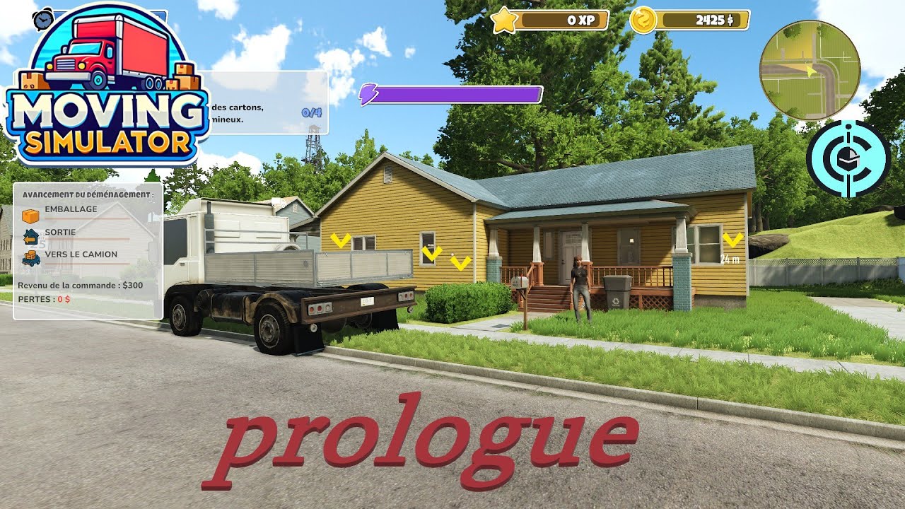 moving simulator démo: Je déménage une streameuse, en essayant de rien casser.