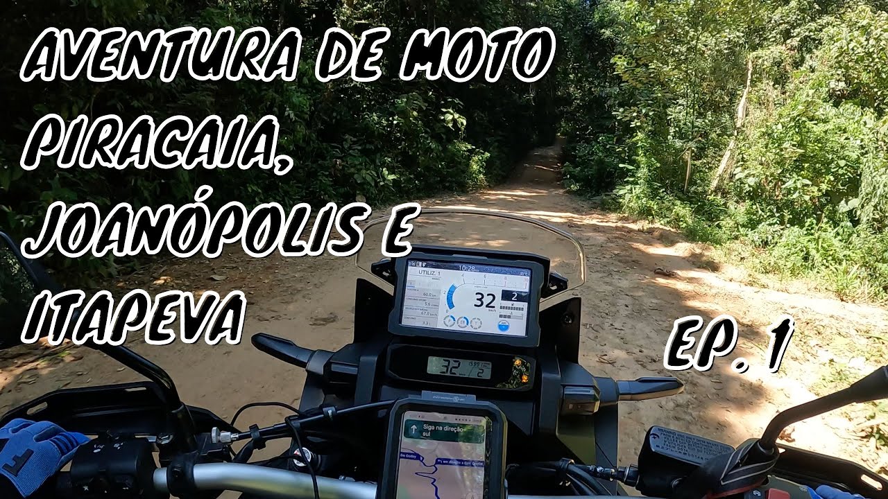 Explorando estradas de terra de moto entre SP e MG - Piracaia, Joanópolis e Itapeva | Ep. 1