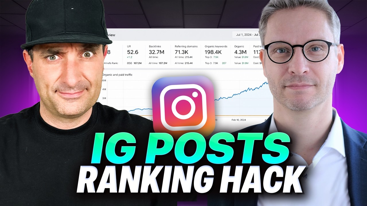 Get Instagram Posts Ranking on Google | James Dooley x Jesper Nissen