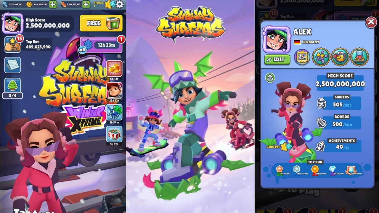 Subway Surfers | Winter Xtreme 2026 | Everything unlocked 